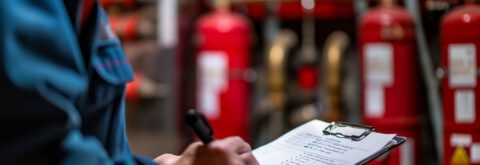 Montage und Wartung von Brandschutztüren in Hagen, auch Feststellanlagen 